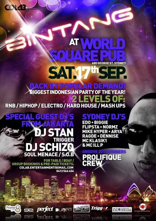 DJ Stan in Melbourne & Sydney, Australia