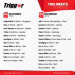SCHEDULE DJS & MCS 04 – 05 DECEMBER 2019