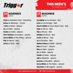 SCHEDULE DJS & MCS 20 – 21 November 2019