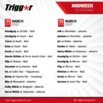 SCHEDULE DJS & MCS 11 – 12 March 2020